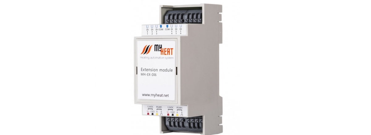 Симисторный блок расширения MY HEAT RL6S ЭВАН - новый уровень автоматизации в отоплении